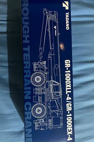 Rough Terrain Crane Detailed Metal Modal