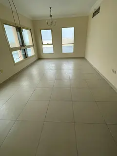 Spacious three-bedroom penthouse in Al Butina with sea view, maid’s room, large kitchen, central A