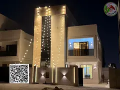 🏡 Elegant Modern Villa – On a Neighboring Street | 5 Bedrooms | 3 Floors | Prime Location in Al