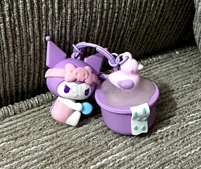 Kuromi Miniso Light Up Keychain