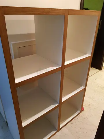 Wooden Shelving Unit Decor