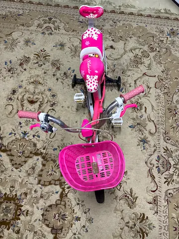 Cute Pink Kids Bicycle