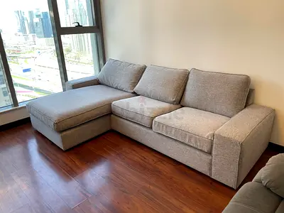 Looks great Condition Ikea Kivik Sofa light gray