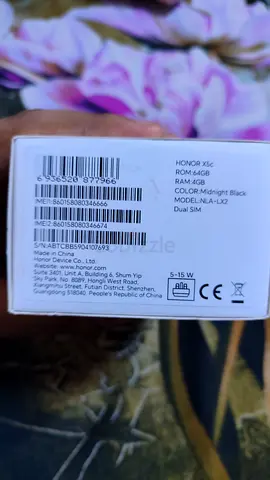 HONOR X5C BRAND NEW PHONE | 4GB RAM + 64GB STORAGE + 5260MAH BATTERY + 6.74in DISPLAY + BLACK COLOR