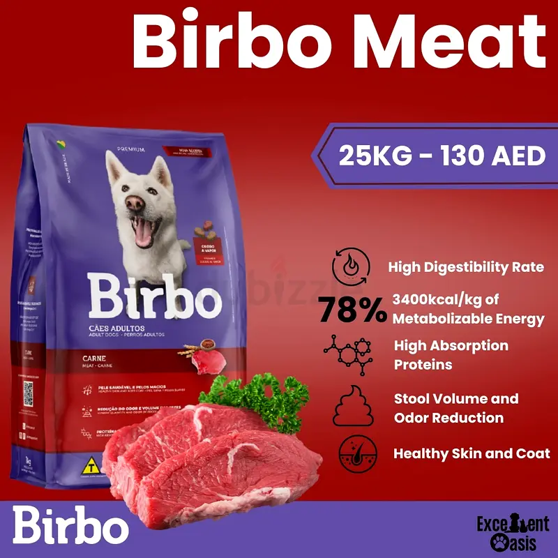 Birbo Adult Dog Food - 25kg Bag