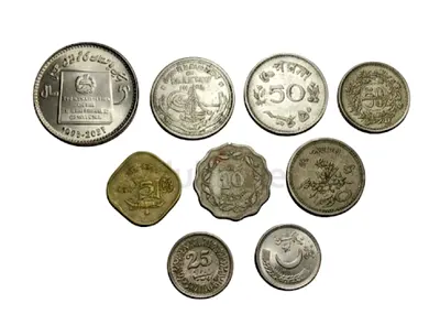 Pakistan Vintage Coins including East Pakistan Coins