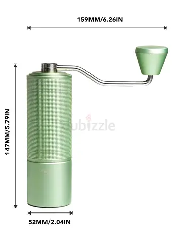 مطحنة تايمور للفلتر و الاسبريسو  Timemore C3S ESP Hand Coffee Grinder, Stainless Steel