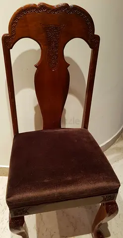 Carved Solid Wooden Chair