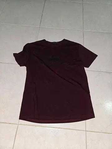 Maroon Casual T-shirt Dolce and Gabbana original
