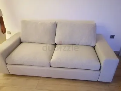 Modern Beige Sofa bed ikea vimle for Sale