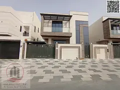 Villa for sale in Al Bahia area, Ajman, 5 bedrooms, elegant design, prime location