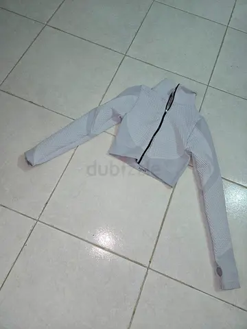 Stylish Gray Zip-Up Jacket