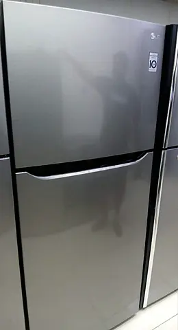 LG two door fridge freezer inverter technology latest model 70cm width 170cm height 500 litres