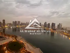 Sharjah, Al Khan, Beach Tower on Al Mamzar Corniche