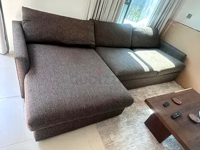 Selling Cratebarrel 2 peice L shape sofa
