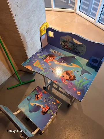 Cute Childrens Activity Chair with Ocean Theme