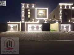 Villa for sale in Al Bahia area, Ajman, 5 bedrooms, elegant design, prime location