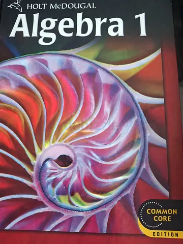 Holt McDougal Algebra 1