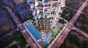 Luxury 1BR Apartment with Private Pool | Premium Amenities | in Binghatti Royale