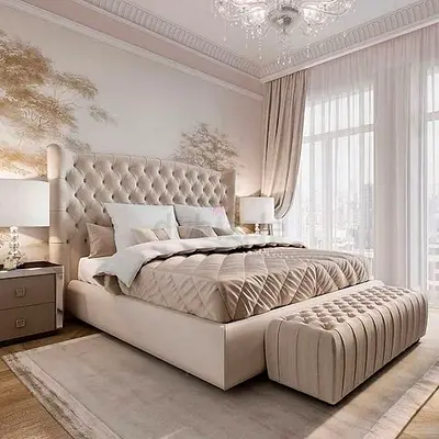 Brand new beige colour 200*200 Super king size bed