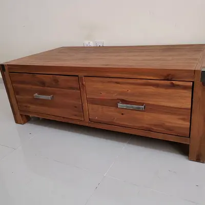 SUPER SALE HEAVY DUTY HARD WOOD COFFEE TABLE 130X70X45CM