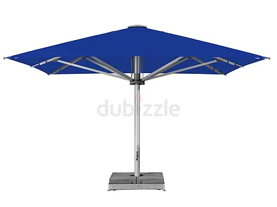 Stylish Blue Outdoor Umbrella for Your Garden