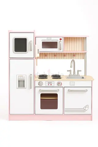 Charming Wooden Toy Kitchen Set for Imaginative Play