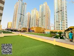 Resale 2 Master Bedroom Apartment for Sale in Ajman One Tower | City &amp; Garden View | Vacant
