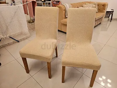 6 chairs, king size bed with dresser, Cooker, sofa set