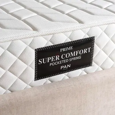 Super Comfort Pocketed Spring Turnable Mattress 22 cm 160x200 (PAN HOME)