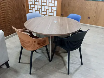 round conference table 120 cm