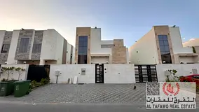 Villa for rent in Ajman, Al Amrah area, with 4 master bedrooms.
