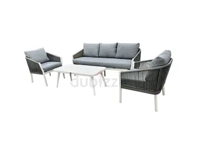 Stylish Outdoor Lounge Set with Cushions