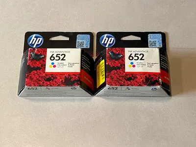 HP Ink Advantage 652 Cartridges - Set of 2