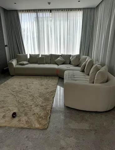 Pan emirates Corner Sofa Beige