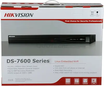 Hikvision 8CH PoE NVR Network Video Recorder (DS-7608NI-E2/8P)