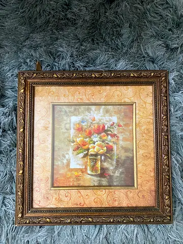 BEAUTIFUL Vintage Floral Painting