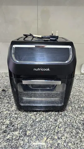 Nutricook Air Fryer+electric kettle+ Nespresso C66R Pixie Red Coffee Machine and Milk Frother.