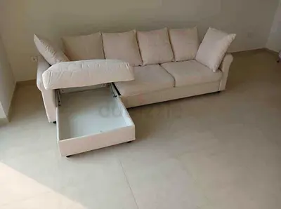 Looks great Condition Ikea Gronlid Sofa Bed with Storage