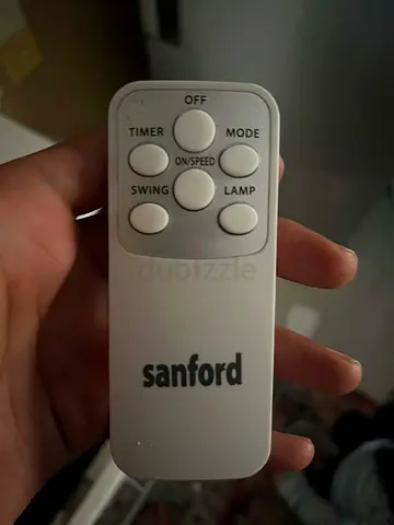 Sanford fan coming with Remote Control for Home Appliances