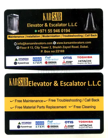 Elevator and escalator service
