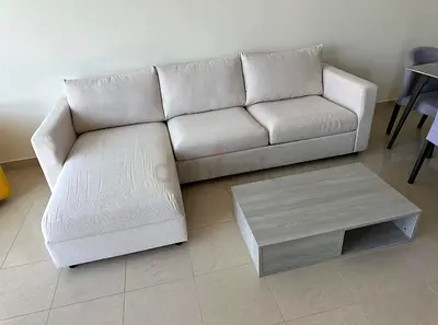 Same like new Condition Ikea Vimle L Shape Sofa Beige with storage