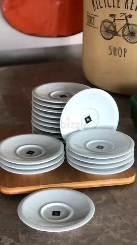 Nespresso professional saucer set 18 pieces