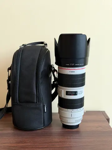 Canon 70-200mm III  Lens with Case for Sale