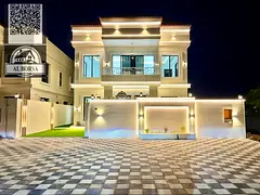 🏠Villa for sale – ​​Al Zahiyah area, Ajman – 5 master bedrooms, living room, majlis, maid