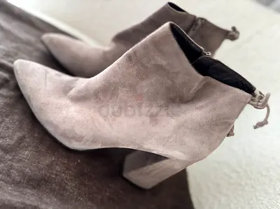 Stuart Weitzman suede ankle boots