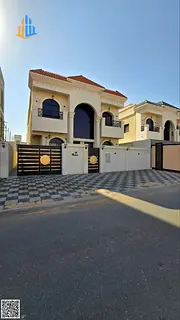 Invest and live in a villa in a prime location in Ajman, Al Helio 2. Freehold ownership, opposite Fa
