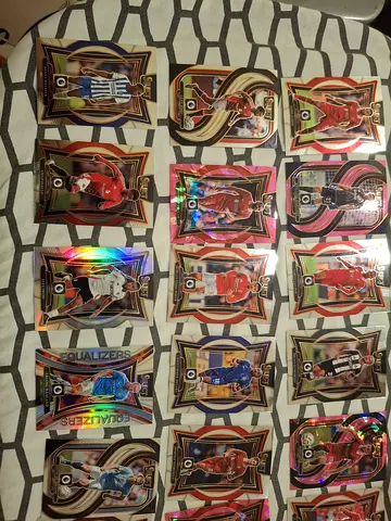 Collection of Limited Edition Football Trading Cards