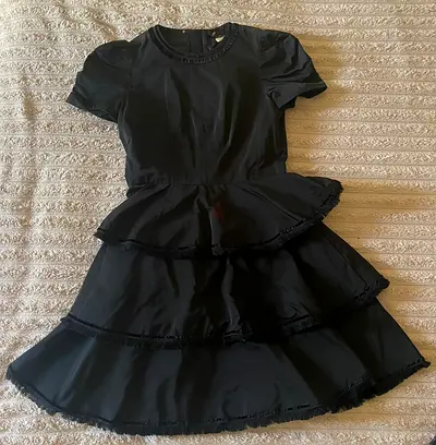 Black Louis Vuitton dress, size 36