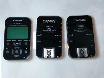 Yongnuo Wireless Flash Trigger and Controller Set